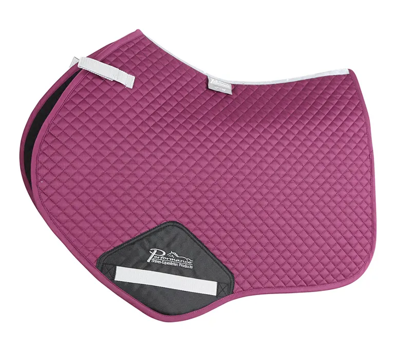 Shires Performance Saddlecloth Purple | Size: 17-18 Inch Colour: Plum - View #4